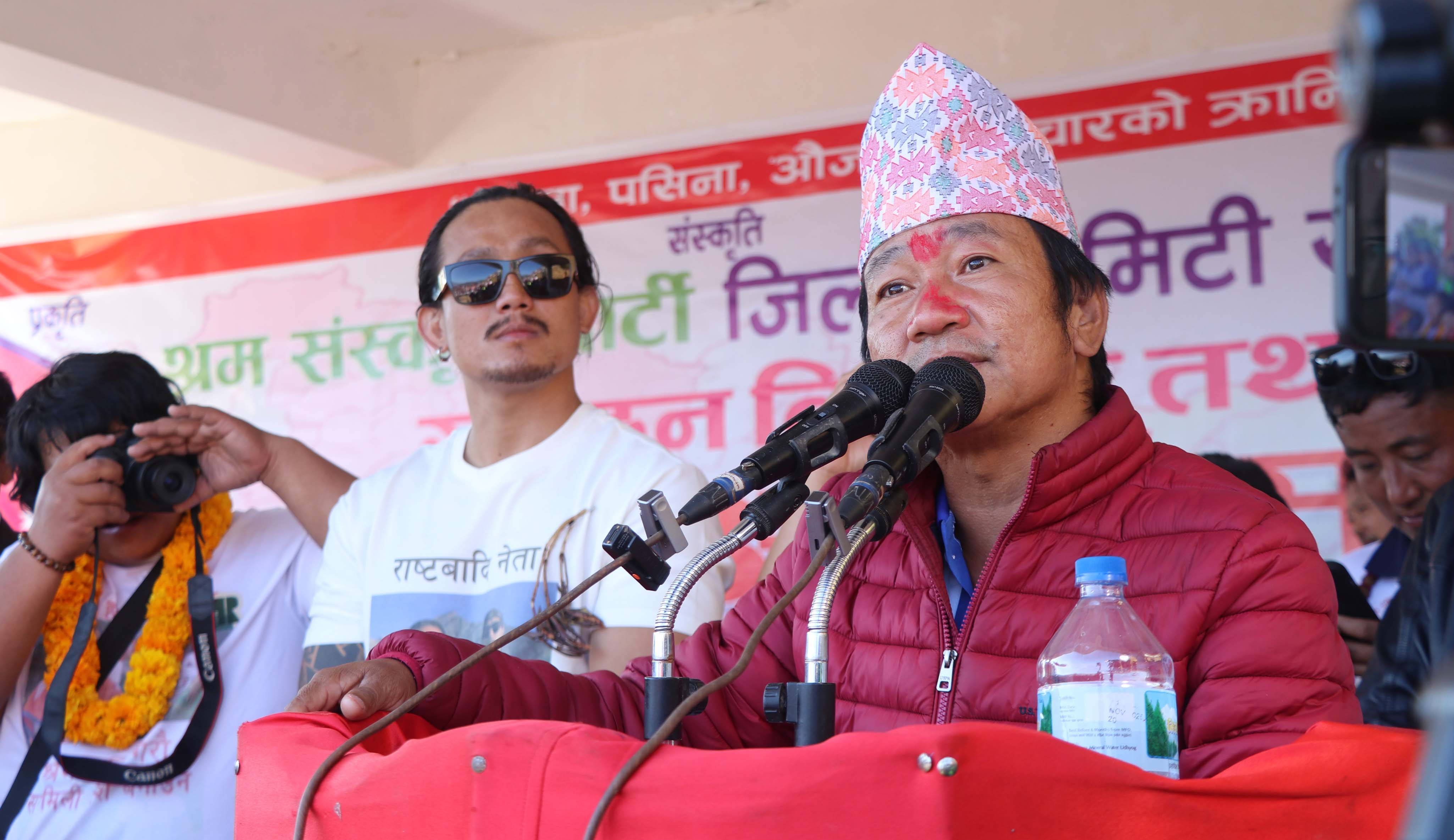 निर्वाचनपछि किसान, गोठाला र खेतालाको सरकार बन्छ: अध्यक्ष साम्पाङ